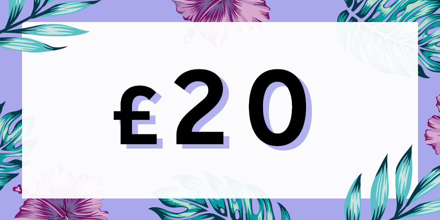 £20 gift card value